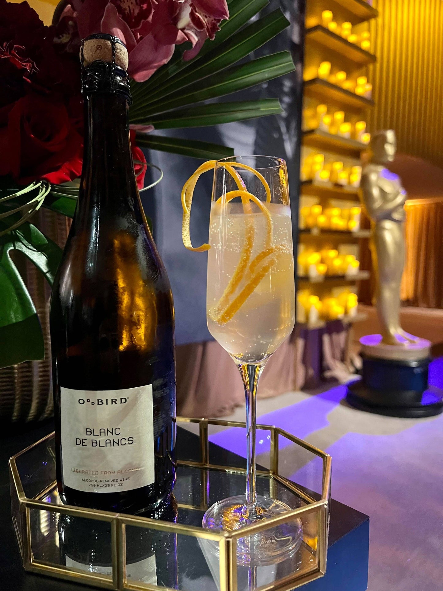 Oddbird Blanc de Blancs Sparkling Non-Alcoholic White Wine - Lake Oswego Flowers