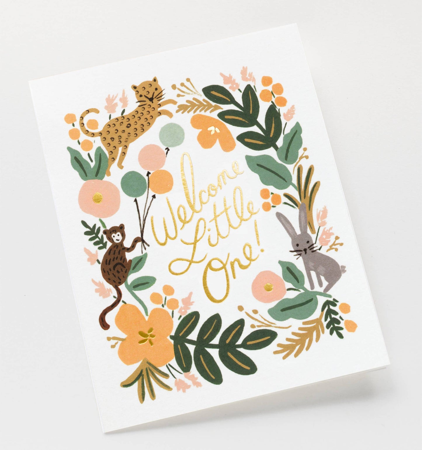 Menagerie Baby Card - Lake Oswego Flowers