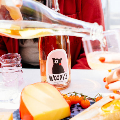 Woody's Non-Alcoholic Sparkling Rosé - Lake Oswego Flowers