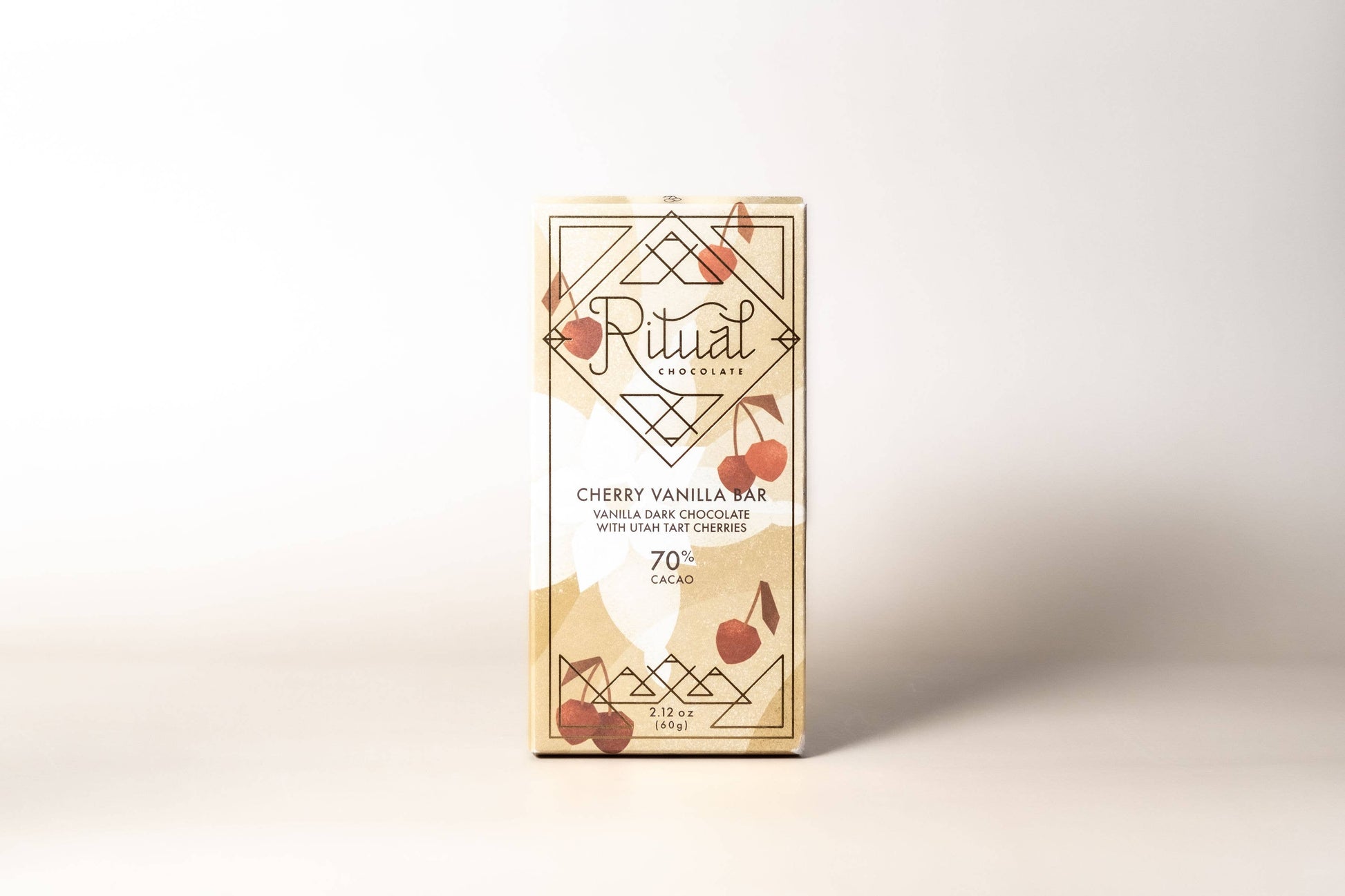 Cherry Vanilla Dark Chocolate Bar 70% Cacao - Lake Oswego Flowers