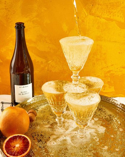 Oddbird Blanc de Blancs Sparkling Non-Alcoholic White Wine - Lake Oswego Flowers
