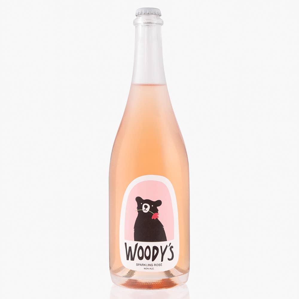 Woody's Non-Alcoholic Sparkling Rosé - Lake Oswego Flowers