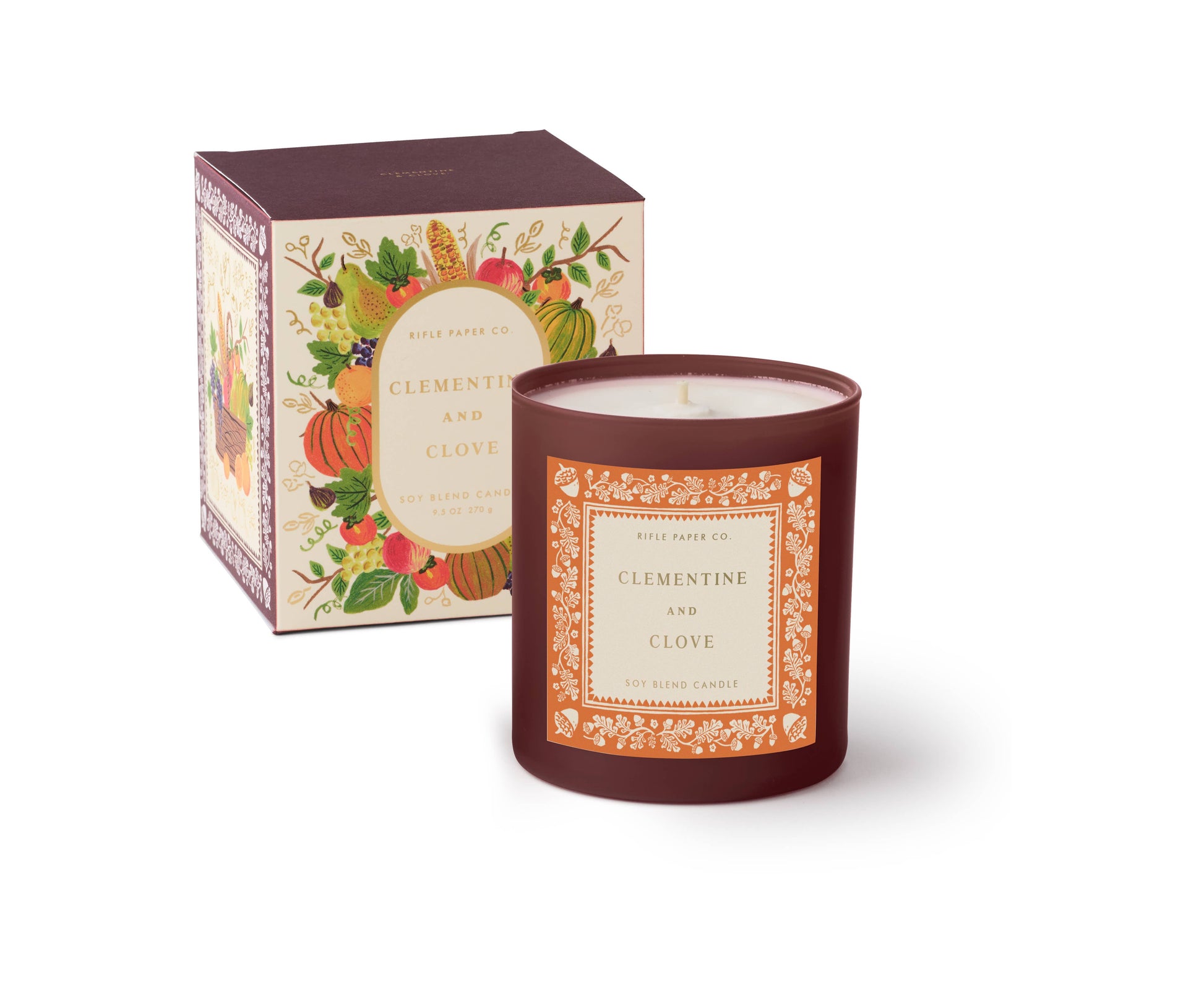 Clementine & Clove Candle - Lake Oswego Flowers