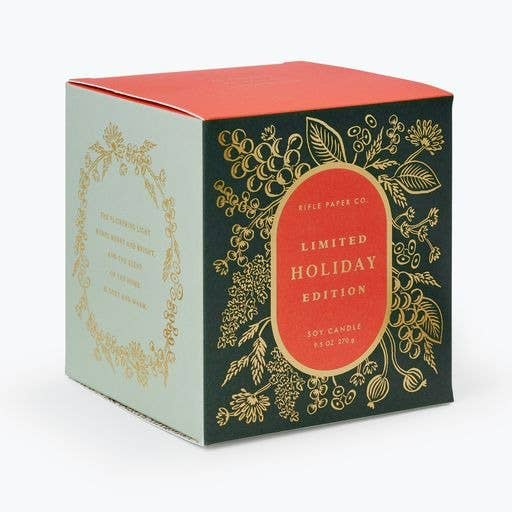 Holiday Candle - Lake Oswego Flowers