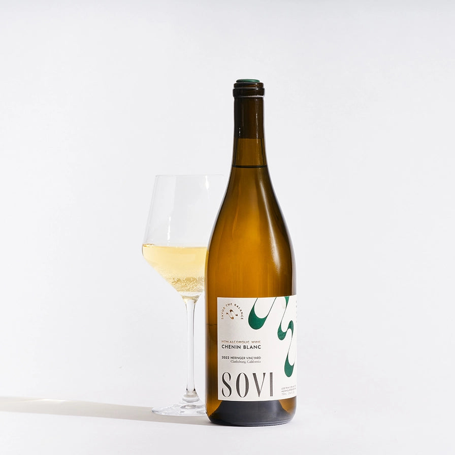 Sovi Chenin Blanc Non-Alcoholic Wine - Lake Oswego Flowers