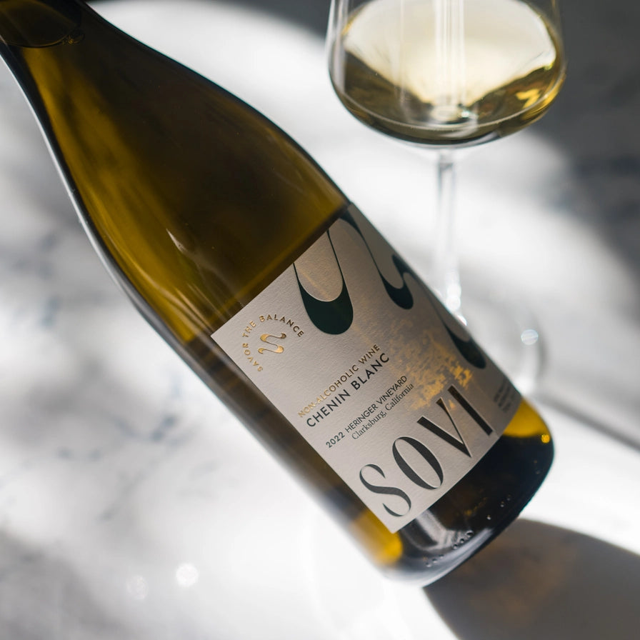 Sovi Chenin Blanc Non-Alcoholic Wine - Lake Oswego Flowers