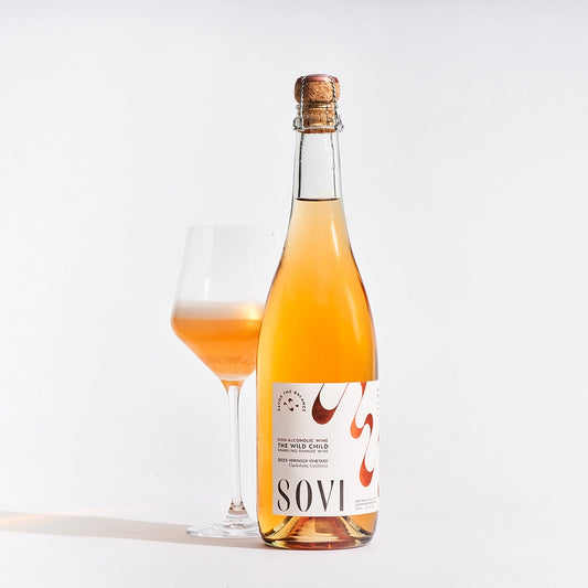 Sovi Sparkling Orange Non-Alcoholic Wine - Lake Oswego Flowers